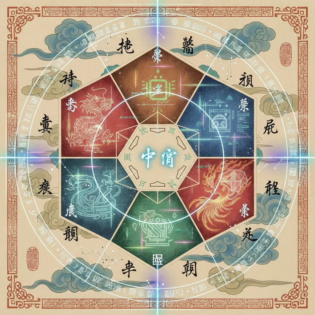 奇門遁甲 - 九宮