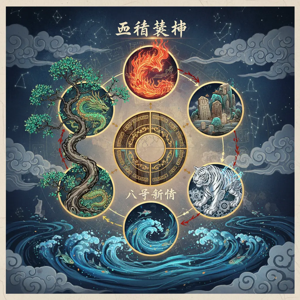 八字算命 - 五行結構