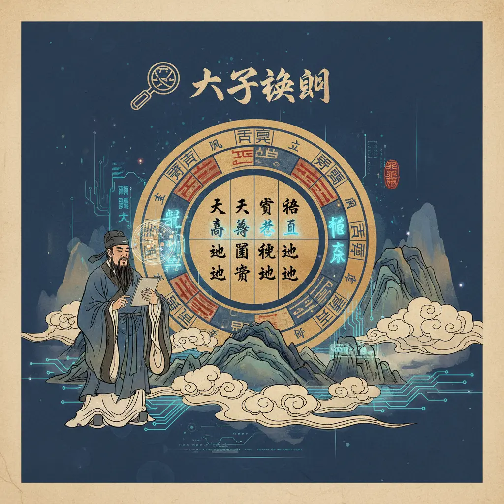 八字查詢 - 八字排盤