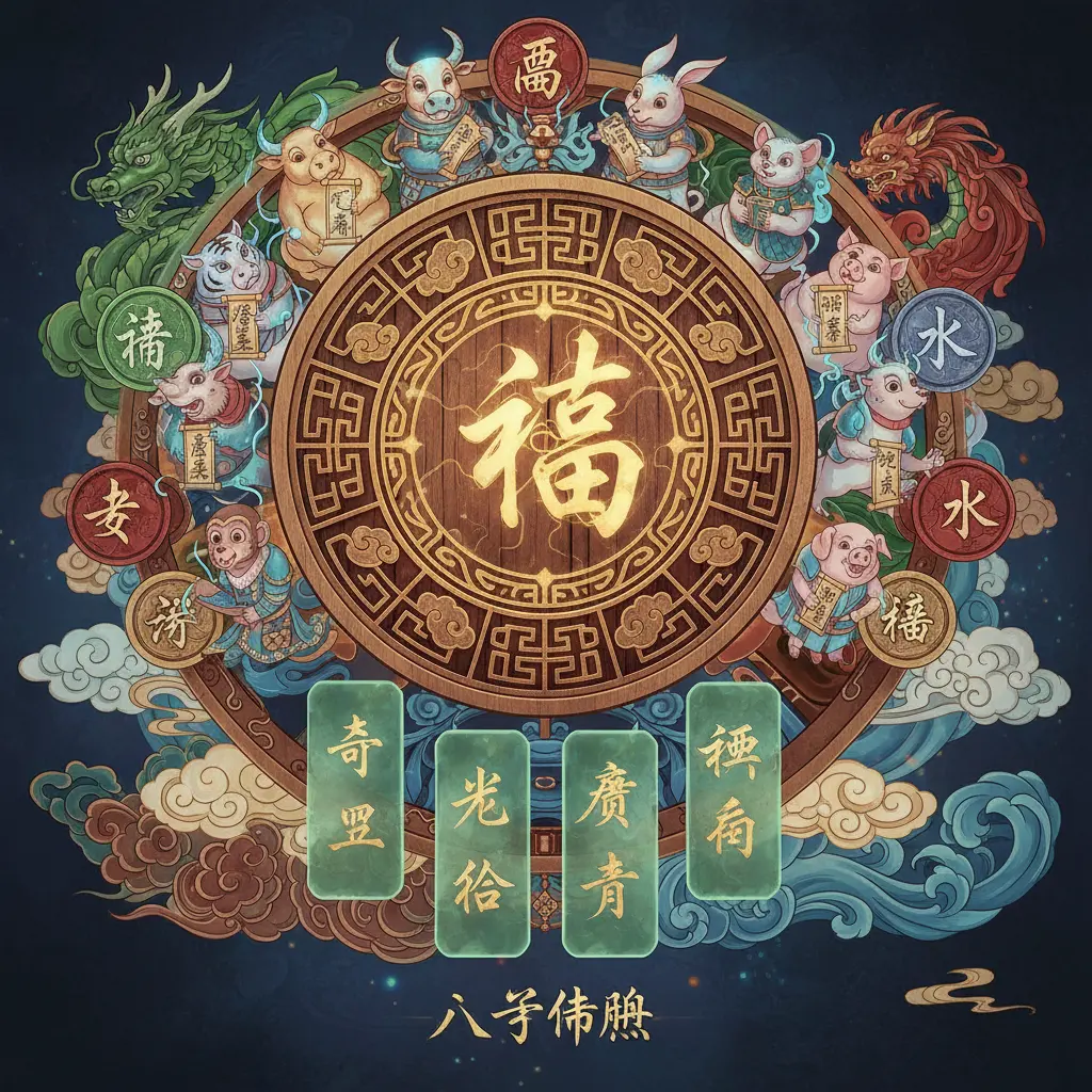 八字盤 - 天干地支