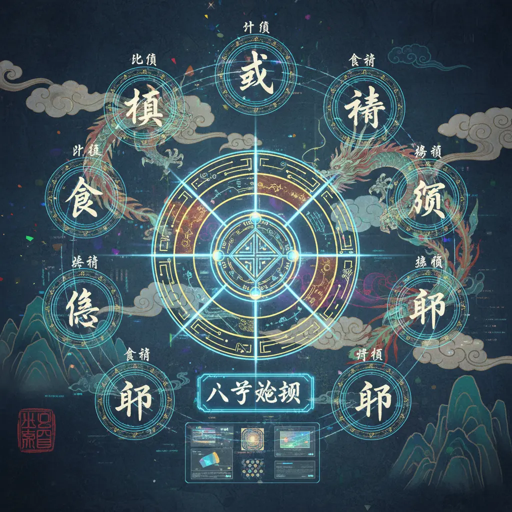 八字查詢 - 十神