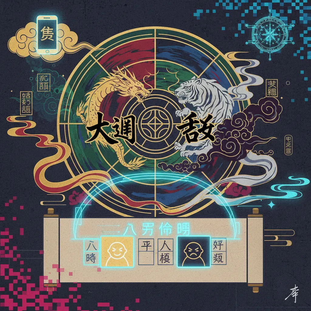 八字免費命盤 - 大運吉凶