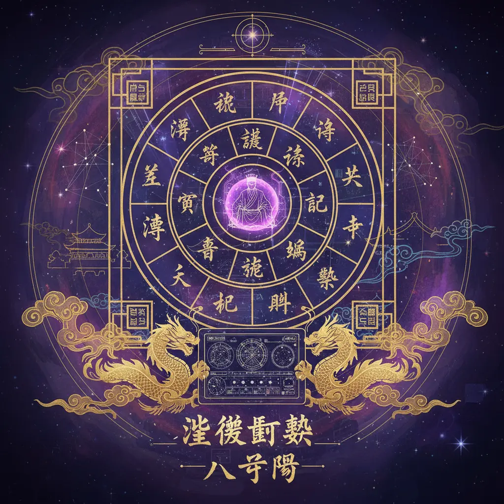 八字盤 - 紫微鬥數