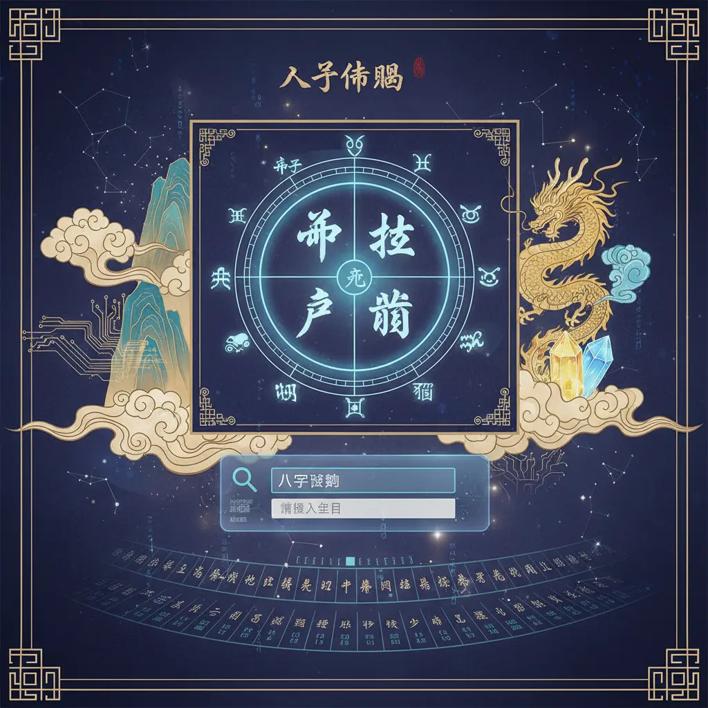 八字查詢 - 八字命盤