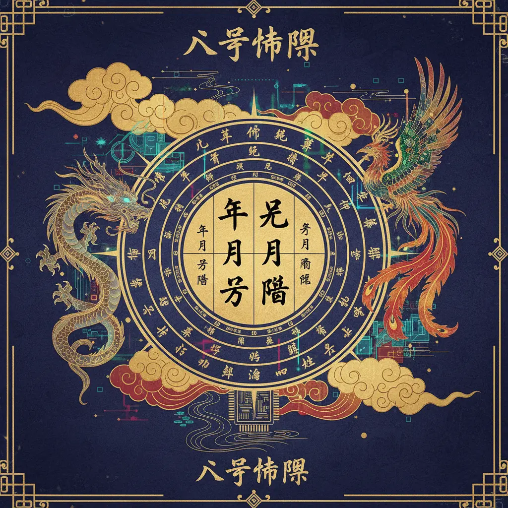 八字盤 - 八字命盤