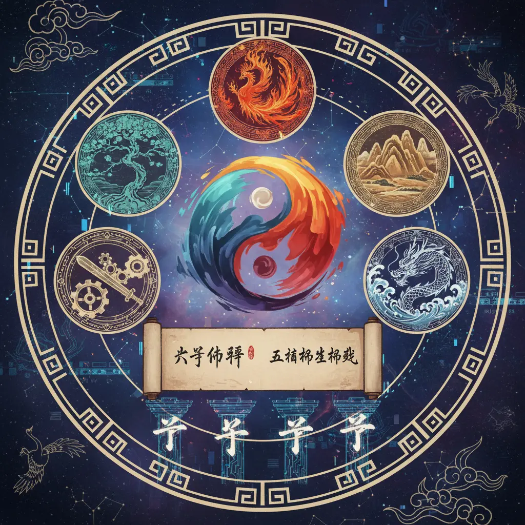 八字命評 - 五行