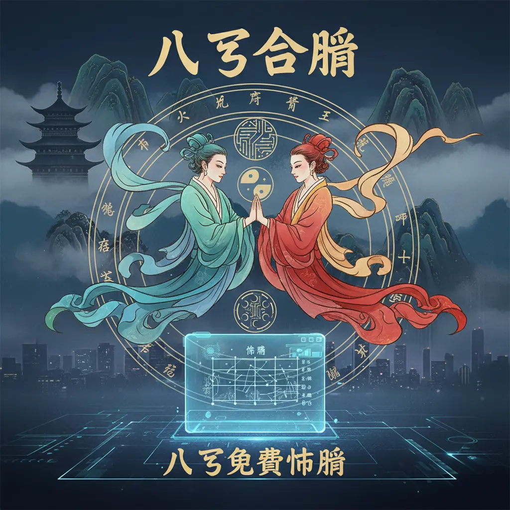 八字免費命盤 - 八字合盤