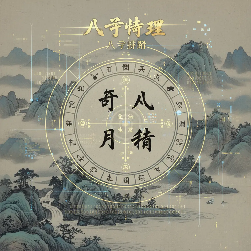 八字排盤 - 八字命理
