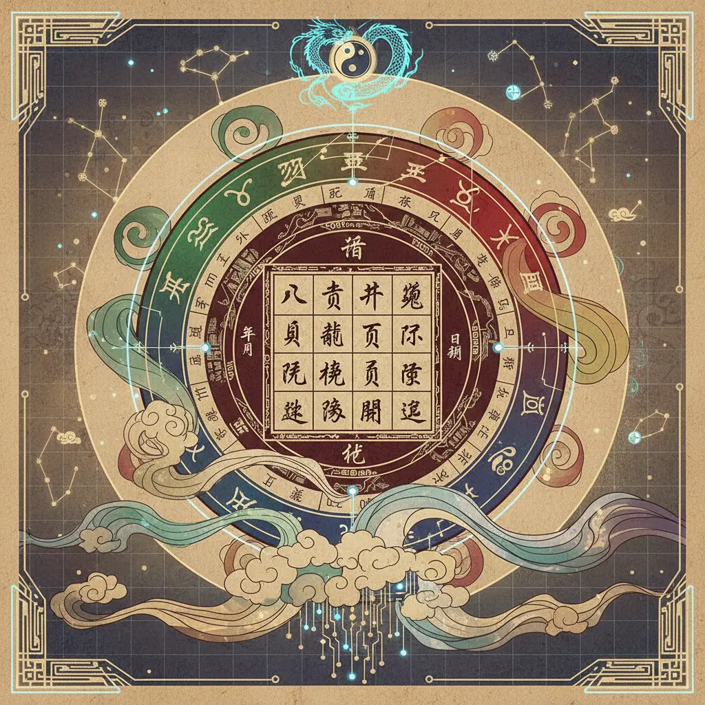 八字 命盤 - 八字排盤