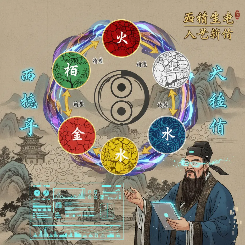 八字算命 - 五行生剋